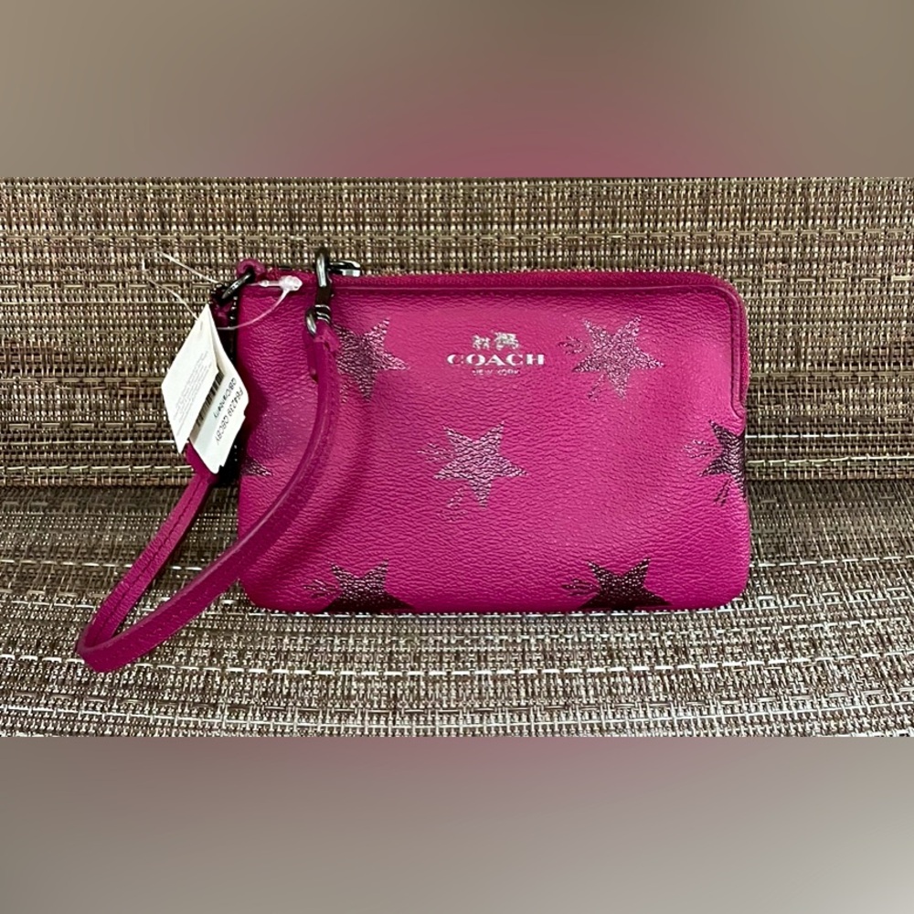 NWT Coach Star Wristlet
